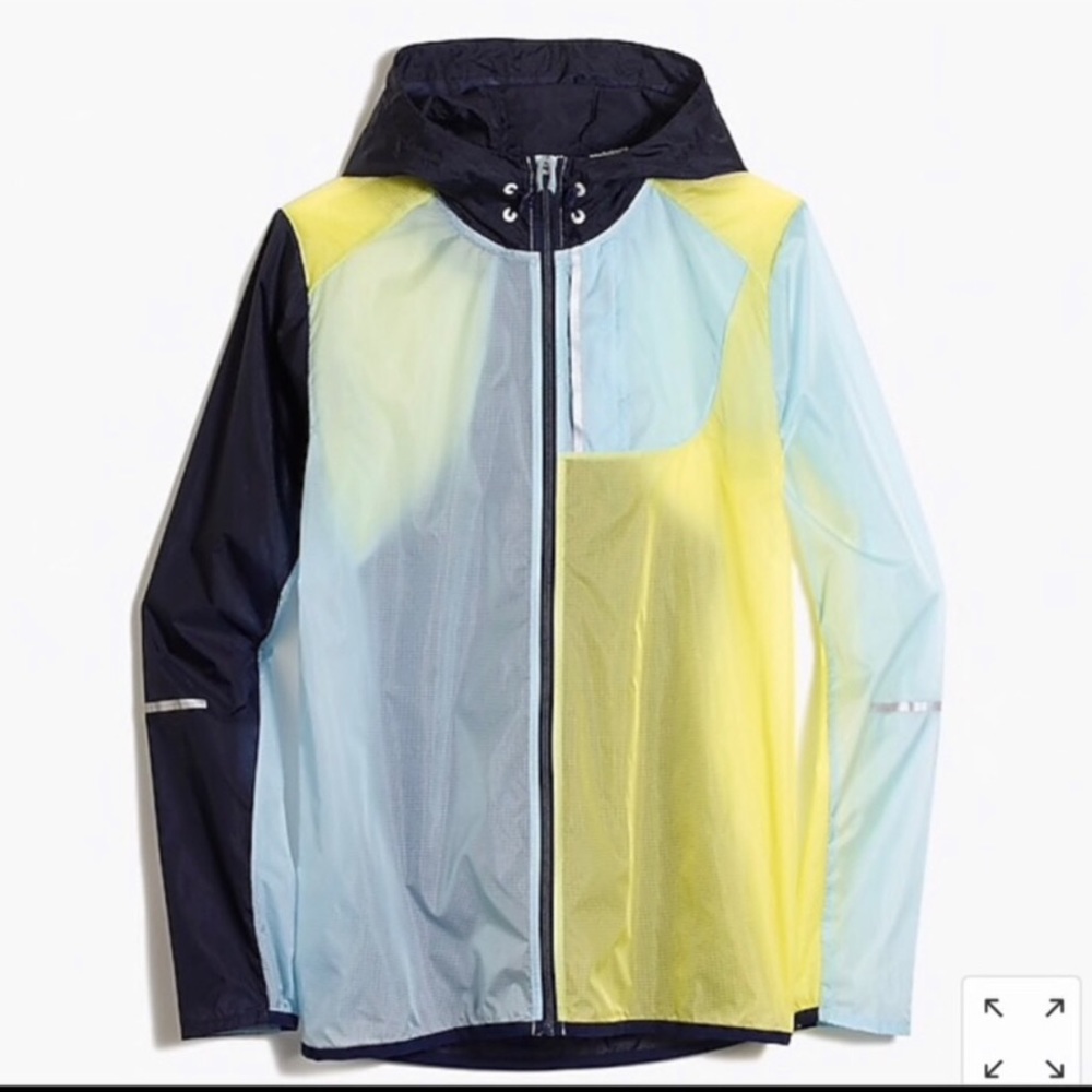 Jcrew x new balance packable colorblock jacket - Picture 2 of 9